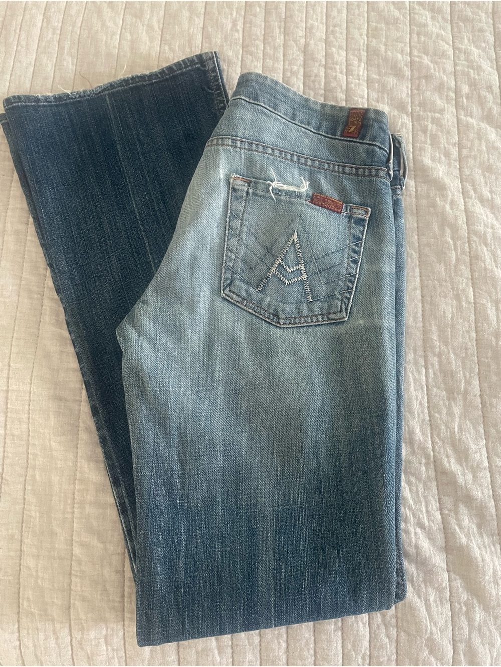 7 For All Mankind Boot Cut Jeans